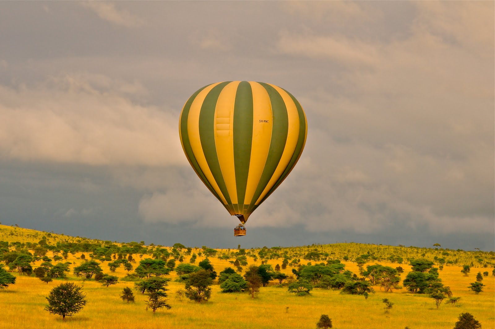 Ngorongoro hot air balloon safari